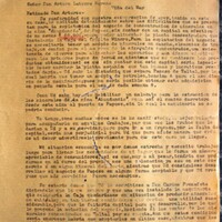 Carta dirigida a Arturo Latorre M. advirtiéndole sobre la necesidad de mayor capital para la explotación del mineral de Abundancia. Sepetiembre 6 de 1927.jpg